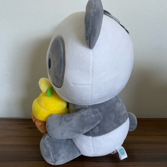 Anirollz Pandaroll 12 Inch Panda Holding Lemon Cupcake Plush Round1 - Picture 3 of 5